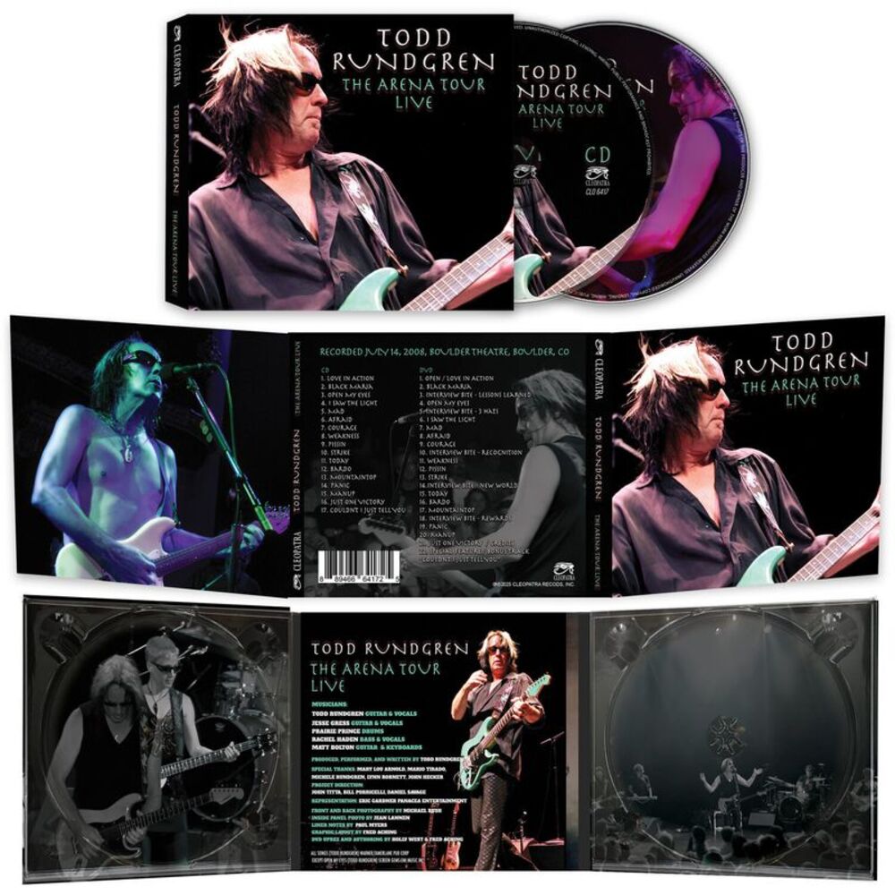 Todd Rundgren - The Arena Tour Live  CD